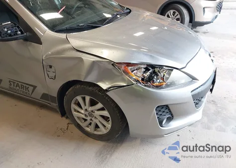 2013 Mazda Mazda3 I Touring z USA, uszkodzony, nr VIN JM1BL1V73D1739035